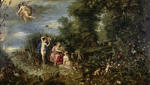 Abundance and the Four Elements, 1615, Jan Brueghel the Elder