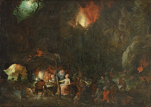 Temptation of St Anthony, 1599, Jan Brueghel the Elder