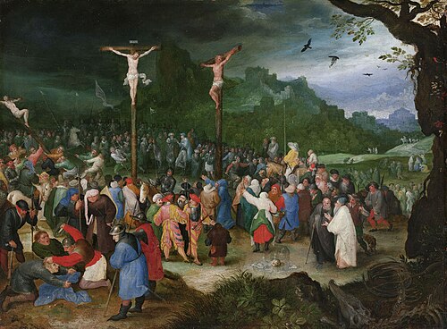 Crucifixion, 1595, Jan Brueghel the Elder
