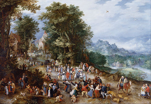 A Flemish Fair, 1600, Jan Brueghel the Elder