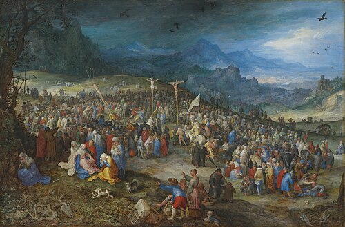 Calvary, 1598, Jan Brueghel the Elder