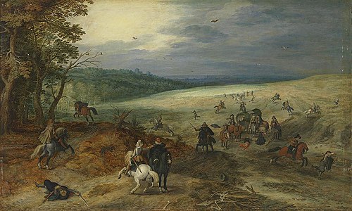 The raid, 1610, Jan Brueghel l'Ancien