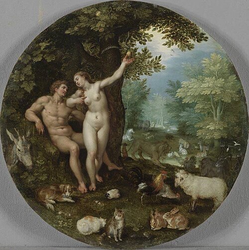 Fall of Man, 1596, Jan Brueghel the Elder