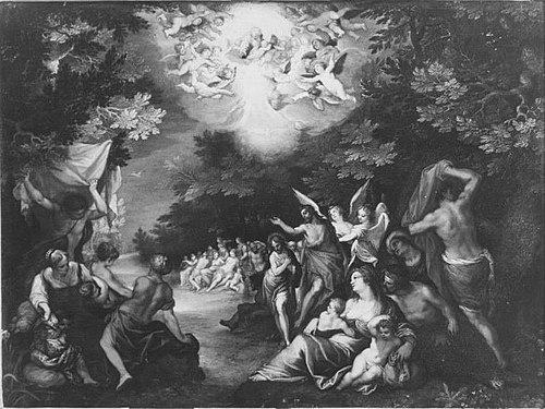 Baptism of Christ, 1597, Jan Brueghel the Elder
