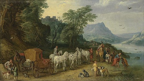 Baptism of the Ethiopian Eunuch, 1622, Jan Brueghel the Elder