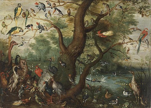 Das Vogelkonzert (Kopie nach), , Jan Brueghel the Elder