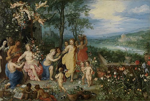 Spring, 1616, Jan Brueghel the Elder