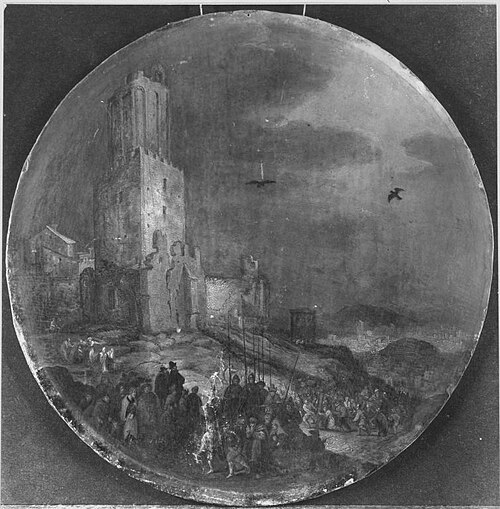 Der Kreuzweg (Umkreis), 1596, Jan Brueghel the Elder