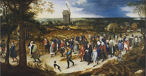 Wedding procession, 1566, Jan Brueghel l'Ancien