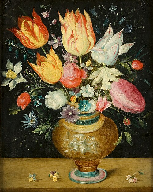 Vase mit Blumen, , Jan Brueghel the Elder