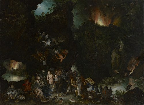 The Temptation of Saint Anthony, 1594, Jan Brueghel the Elder