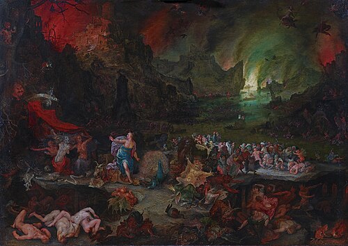 Juno in the Underworld, 1595, Jan Brueghel the Elder