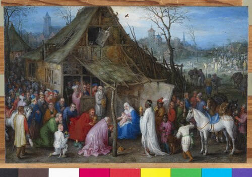 Adoration of the Magi, 1600, Jan Brueghel l'Ancien