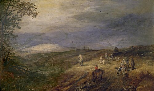 Path in a Forest, 1600, Jan Brueghel the Elder