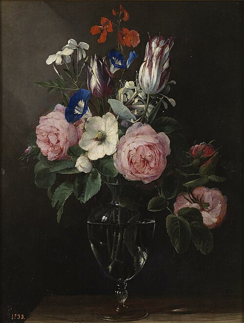 Vase of Flowers, 1600, Jan Brueghel the Elder