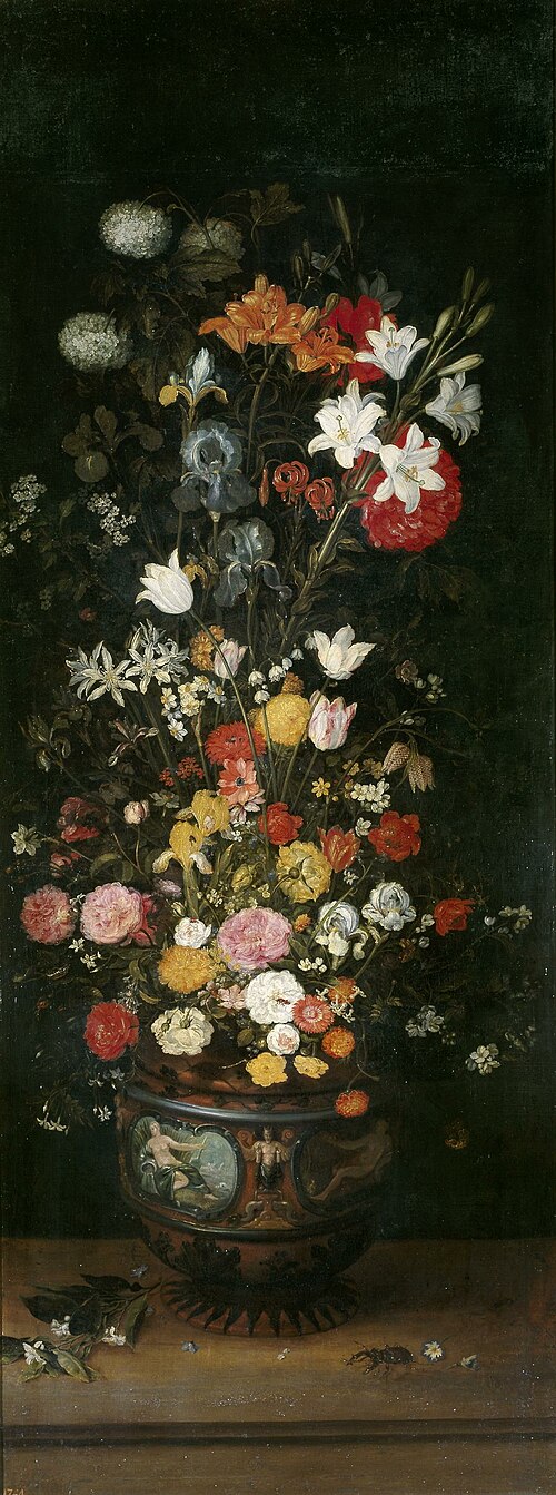 Vase of Flowers, 1601, Jan Brueghel the Elder