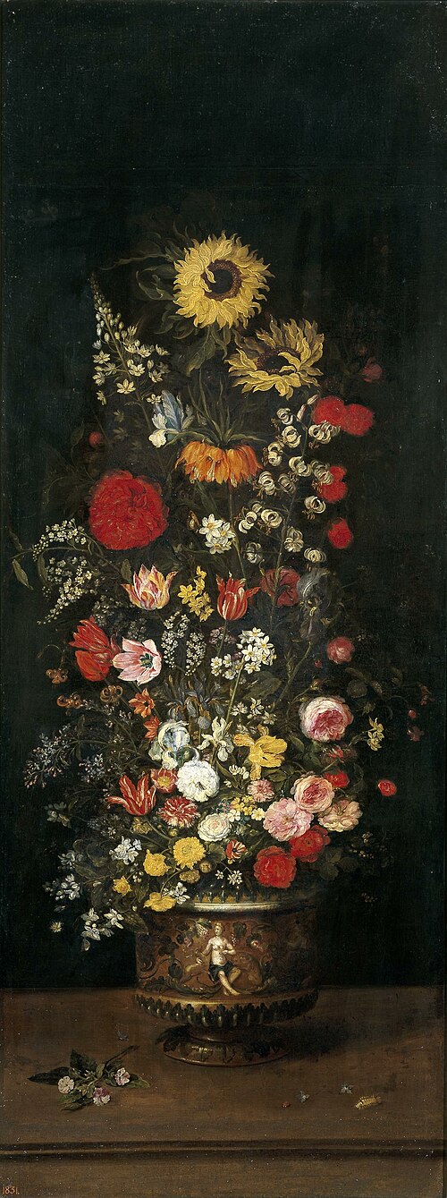 Vase of Flowers, 1601, Jan Brueghel the Elder