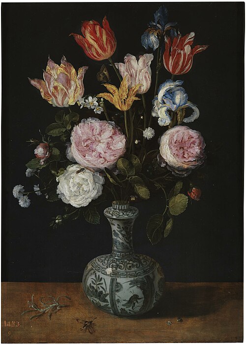 Vase of Flowers, 1609, Jan Brueghel the Elder