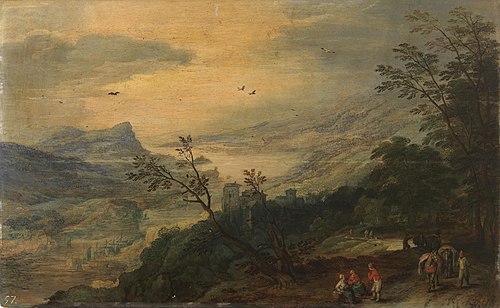 Landscape, 1601, Jan Brueghel l'Ancien