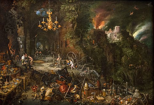 Allegory of Fire, 1608, Jan Brueghel l'Ancien