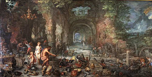 Le Feu, 1606, Jan Brueghel l'Ancien