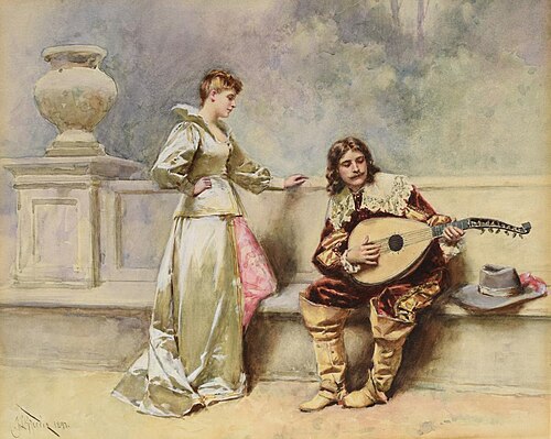 Serenade, 1897, Jean Leon Gerome Ferris