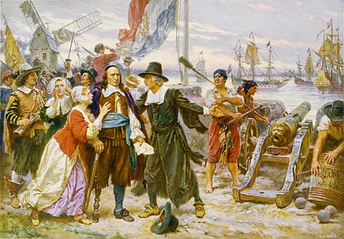 La chute de la Nouvelle Amsterdam, 1754, Jean Leon Gerome Ferris