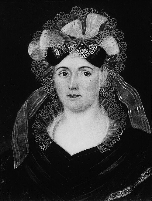 Autoportrait, 1830, Louisa Catherine Strobel