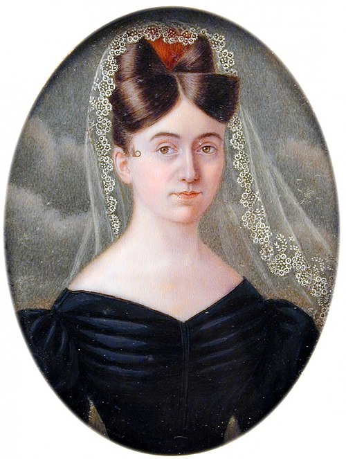 Autoportrait, 1830, Louisa Catherine Strobel