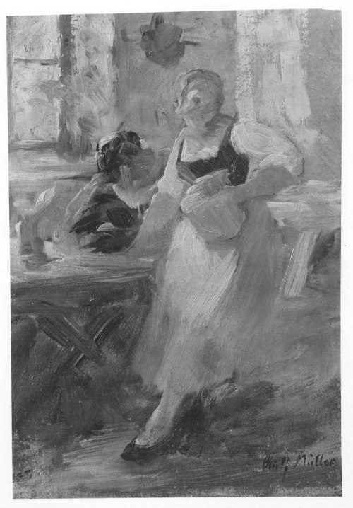 In der Wirtsstube, , Adolf Müller-Grantzow