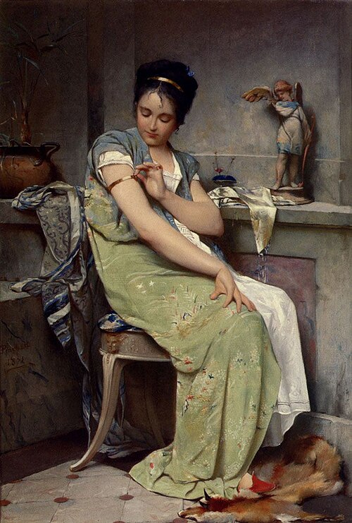 The Amulet, 1871, Auguste Émile Pinchart