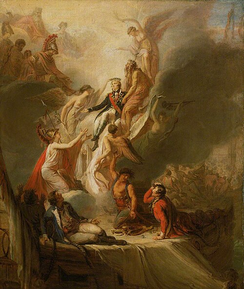 Apotheosis of Nelson, 1811, Pierre-Nicolas Legrand de Lérant