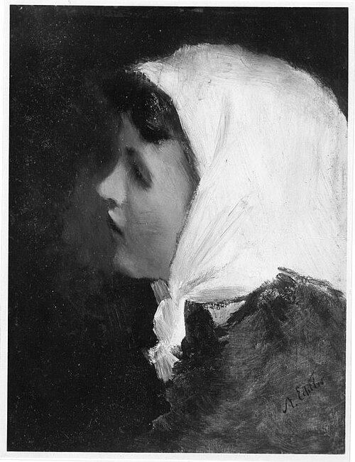 Junges Mädchen, 1881, Adolf Echtler
