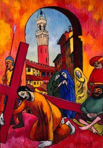 Kreuztragung, 1907, Pierre Girieud
