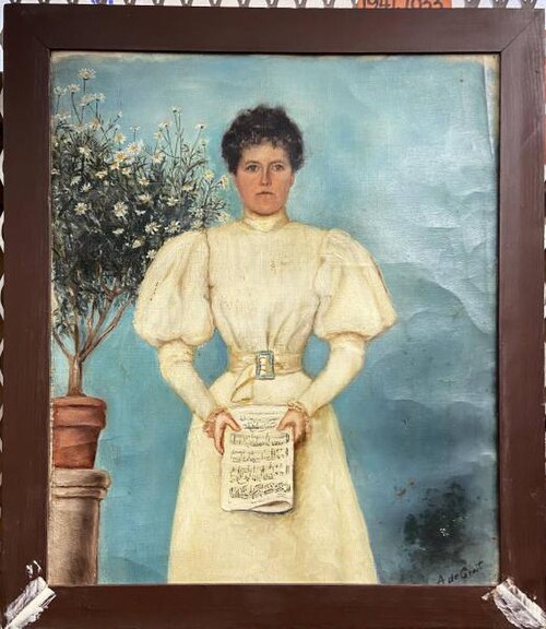 Grace La Tourette de Groot (1853–1913), 1897, Adelaide Milton de Groot