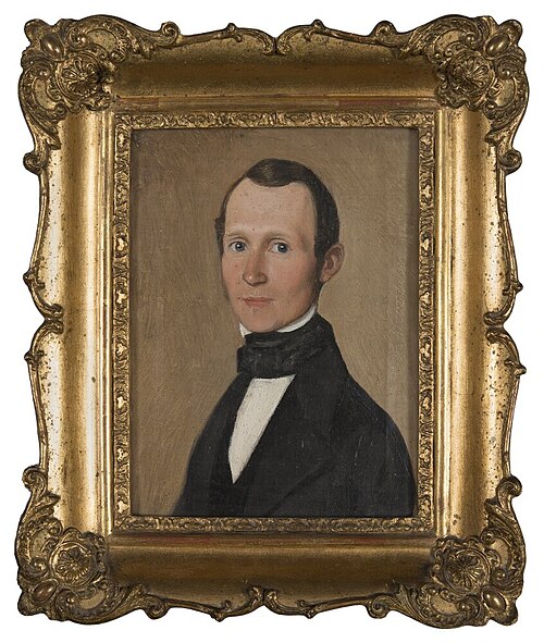 Fredrik Signeul (1810 - 1890), Paint Manufacturer, Director of an Orphanage in Uddevalla, 1847, Alexis Wetterbergh