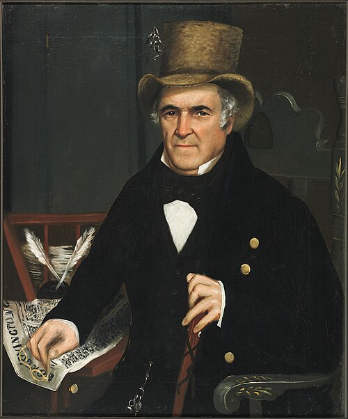 Benjamin Clark (1776-1863), 1840, Asahel Powers