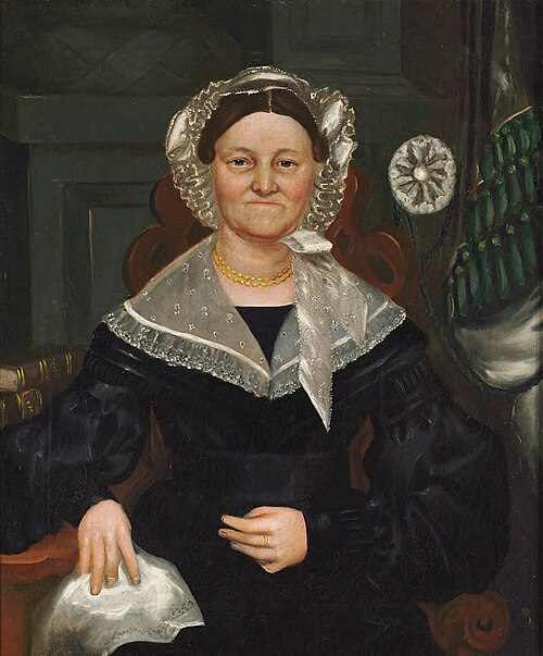 Mary Smith Clark (Mrs. Benjamin Clark) (1782-1858), 1840, Asahel Powers