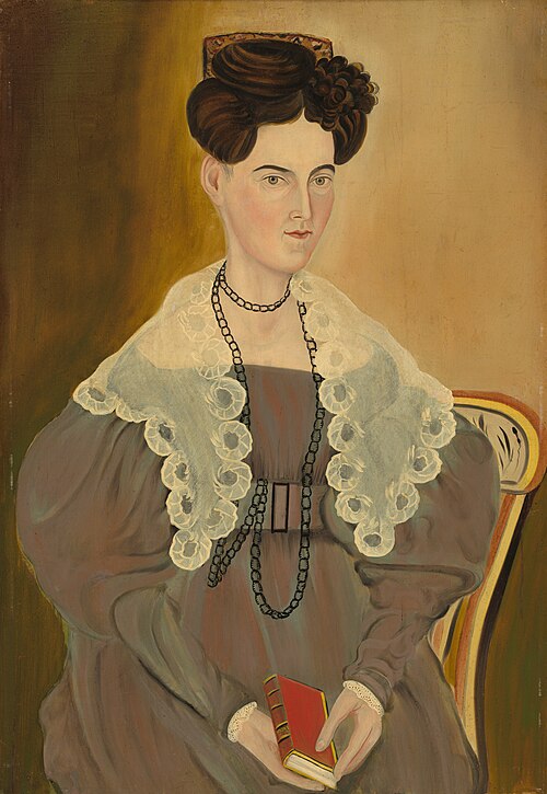 Hannah Fisher Stedman, 1833, Asahel Powers