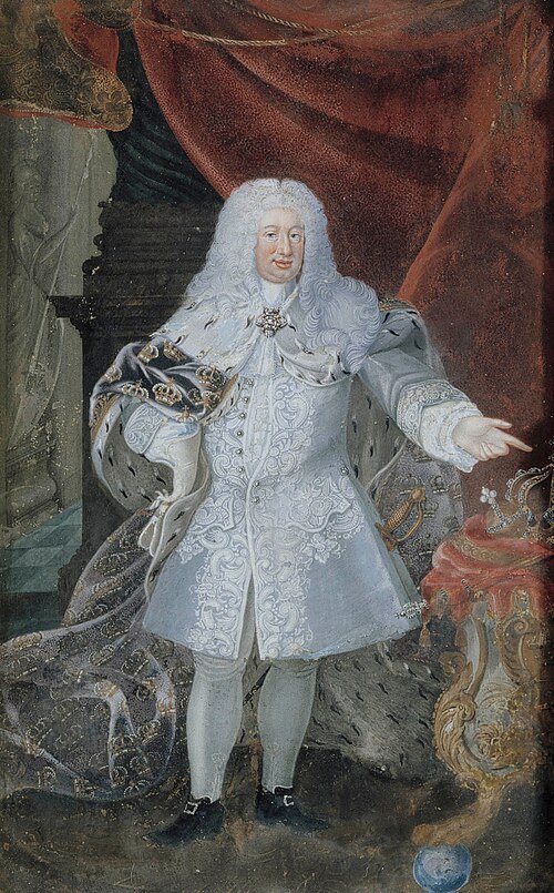 King Fredrik I, , Carl Fredrik Mörck