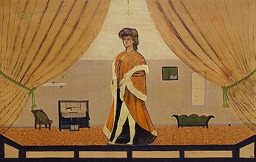 Woman in Interior, 1900, Dana Smith
