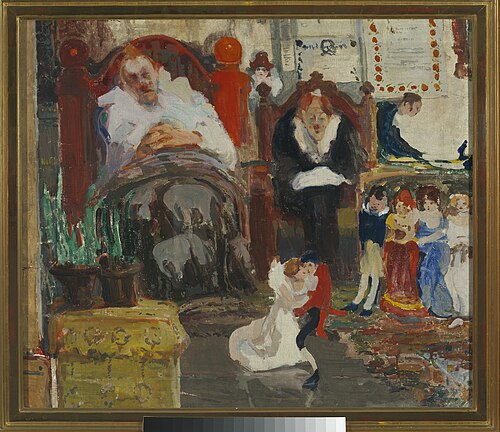 Les Marionettes., 1907, Witold Wojtkiewicz