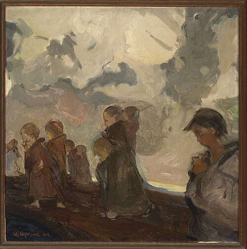 Children's crusade, 1905, Witold Wojtkiewicz