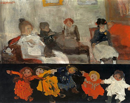 Les Poupées., 1906, Witold Wojtkiewicz
