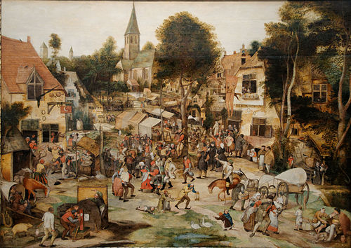La kermesse de St Georges, 1550, Pieter Balten