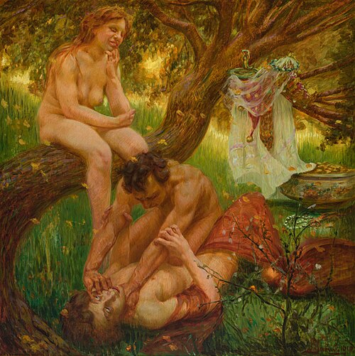 Mythological scene, 1910, František Jakub