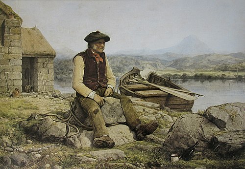 The Highland Ferryman, 1858, William Dyce
