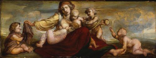 Motherhood - Sketch for fresco panel, , William Dyce