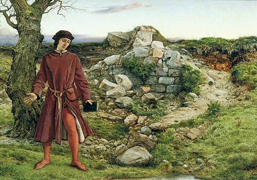 Henry VI at Towton, North Yorkshire, 1860, William Dyce
