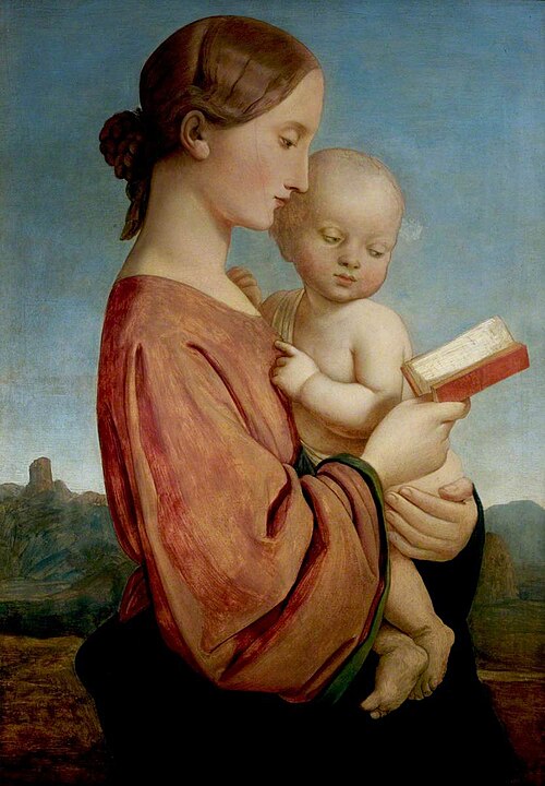 Virgin and Child, , William Dyce